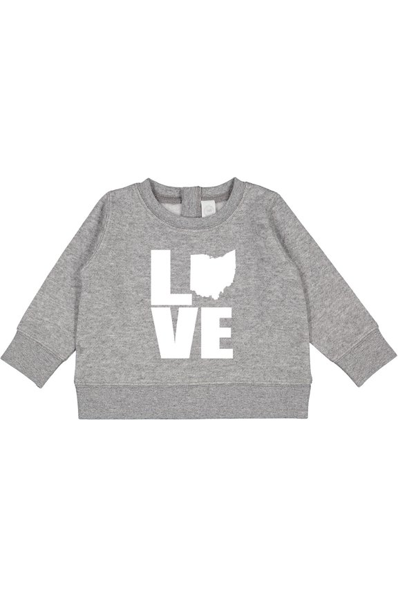 Ohio Love Baby Sweatshirt