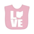 thumbnail image 1 of Inktastic Ohio Love Boys or Girls Baby Bib, 1 of 4