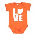 thumbnail image 1 of Inktastic Ohio Love Boys or Girls Baby Bodysuit, 1 of 5