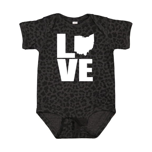 Inktastic Ohio Love Boys or Girls Baby Bodysuit