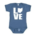 thumbnail image 1 of Inktastic Ohio Love Boys or Girls Baby Bodysuit, 1 of 5