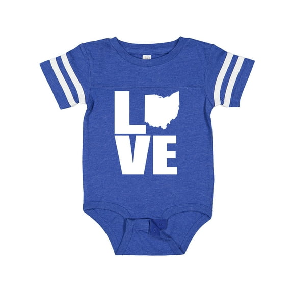 Inktastic Ohio Love Boys or Girls Baby Bodysuit