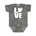 thumbnail image 1 of Inktastic Ohio Love Boys or Girls Baby Bodysuit, 1 of 5