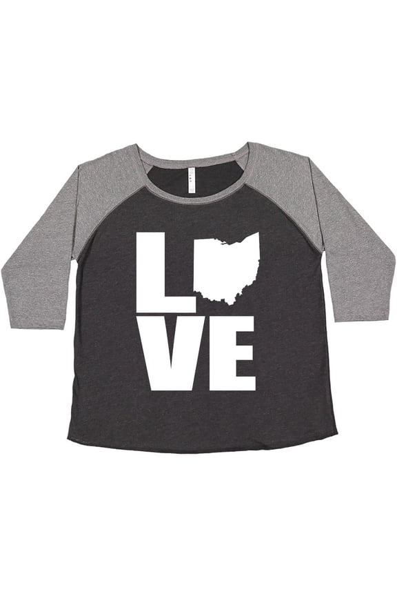 Ohio Love Women's Plus Size T-Shirt