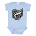 thumbnail image 1 of Inktastic Ohio Music Notes Boys or Girls Baby Bodysuit, 1 of 5