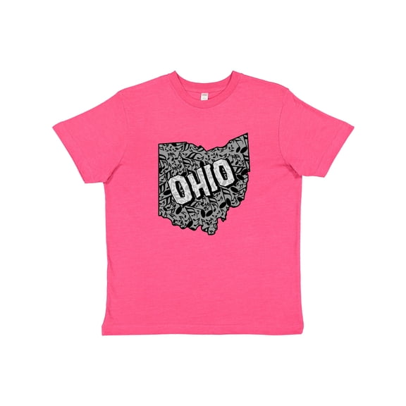 Inktastic Ohio Music Notes Youth T-Shirt