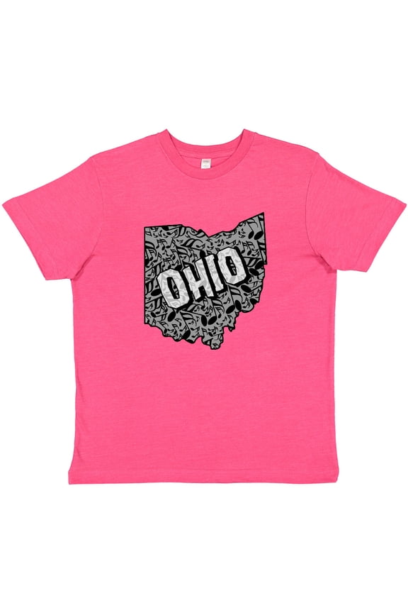 Ohio Music Notes Youth T-Shirt