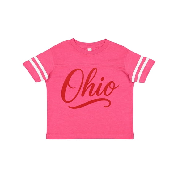 Inktastic Ohio Script Red Neon Style Boys or Girls Toddler T-Shirt