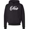thumbnail image 1 of Inktastic Ohio Text Adult Hoodie Sweatshirt, 1 of 4