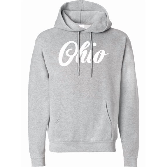 Inktastic Ohio Text Adult Hoodie Sweatshirt