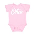 thumbnail image 1 of Inktastic Ohio Text Boys or Girls Baby Bodysuit, 1 of 5