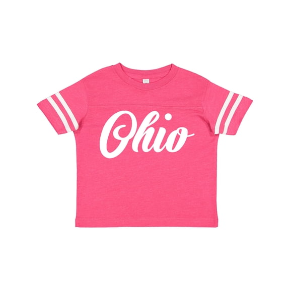 Inktastic Ohio Text Boys or Girls Toddler T-Shirt