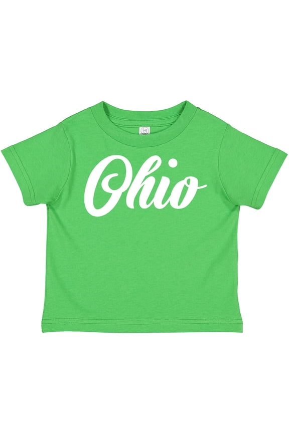 Ohio Text Boys or Girls Toddler T-Shirt