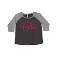 thumbnail image 1 of Inktastic Ohio Women's Plus Size T-Shirt, 1 of 5