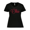 thumbnail image 1 of Inktastic Ohio Women's Plus Size T-Shirt, 1 of 5