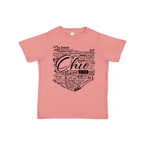 Inktastic Ohio Word Salad Boys or Girls Toddler T-Shirt