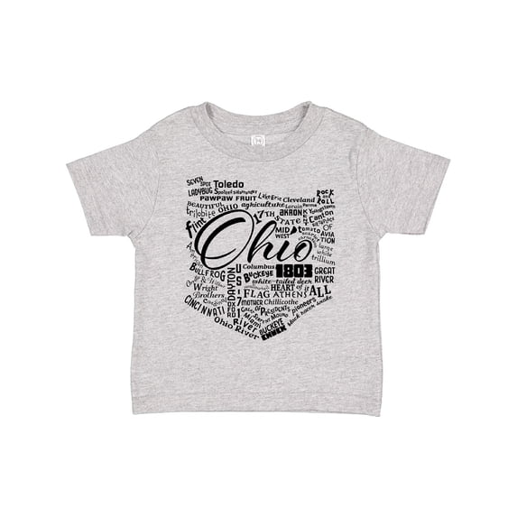 Inktastic Ohio Word Salad Boys or Girls Toddler T-Shirt