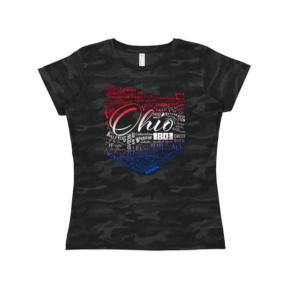 Inktastic Ohio Word Salad Women's T-Shirt