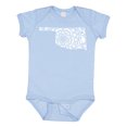 thumbnail image 1 of Inktastic Oklahoma Silhouette Mandala Boys or Girls Baby Bodysuit, 1 of 5