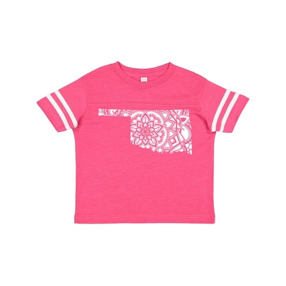 Inktastic Oklahoma Silhouette Mandala Boys or Girls Toddler T-Shirt