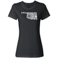 thumbnail image 1 of Inktastic Oklahoma Silhouette Mandala Women's T-Shirt, 1 of 5
