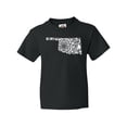 thumbnail image 1 of Inktastic Oklahoma Silhouette Mandala Youth T-Shirt, 1 of 5