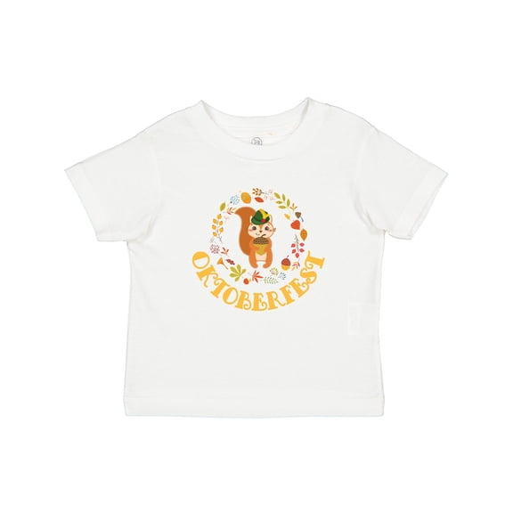 Inktastic Oktoberfest Autumn Festival Squirrel Boys or Girls Baby T-Shirt