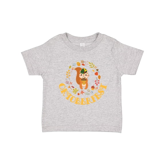 Inktastic Oktoberfest Autumn Festival Squirrel Boys or Girls Toddler T-Shirt