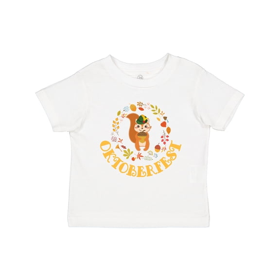 Inktastic Oktoberfest Autumn Festival Squirrel Boys or Girls Toddler T-Shirt