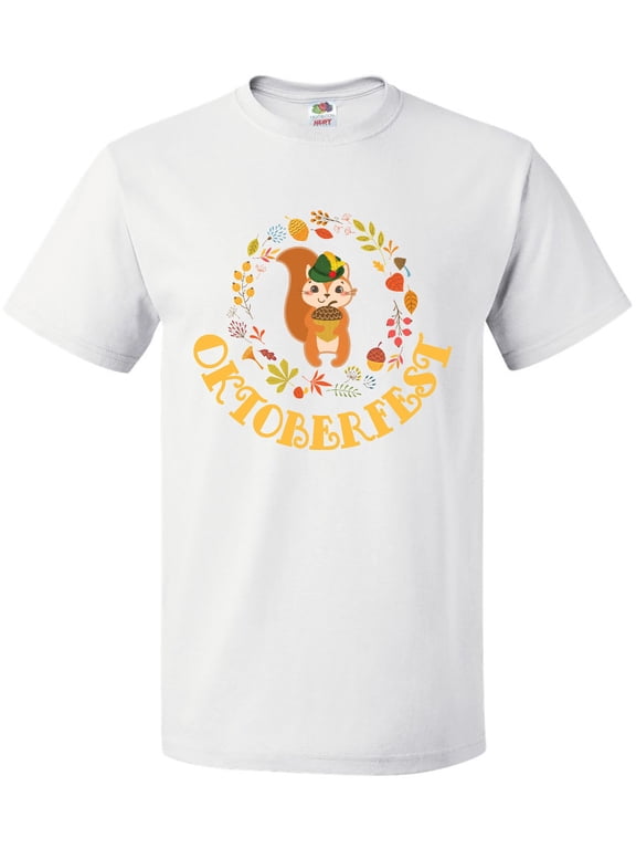 Oktoberfest Autumn Festival Squirrel T-Shirt