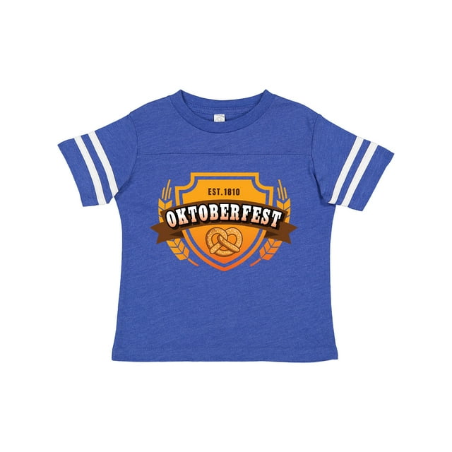 Inktastic Oktoberfest Banner Shield with Pretzel Est 1810 Boys or Girls