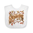 thumbnail image 1 of Inktastic Oktoberfest Banner with Orange Autumn Leaves Boys or Girls Baby Bib, 1 of 4