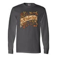 thumbnail image 1 of Inktastic Oktoberfest Banner with Orange Autumn Leaves Long Sleeve T-Shirt, 1 of 5