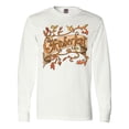 thumbnail image 1 of Inktastic Oktoberfest Banner with Orange Autumn Leaves Long Sleeve T-Shirt, 1 of 5