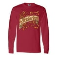 thumbnail image 1 of Inktastic Oktoberfest Banner with Orange Autumn Leaves Long Sleeve T-Shirt, 1 of 5