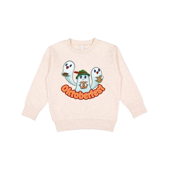 Inktastic Oktoberfest Cute Ghosts Toddler Sweatshirt