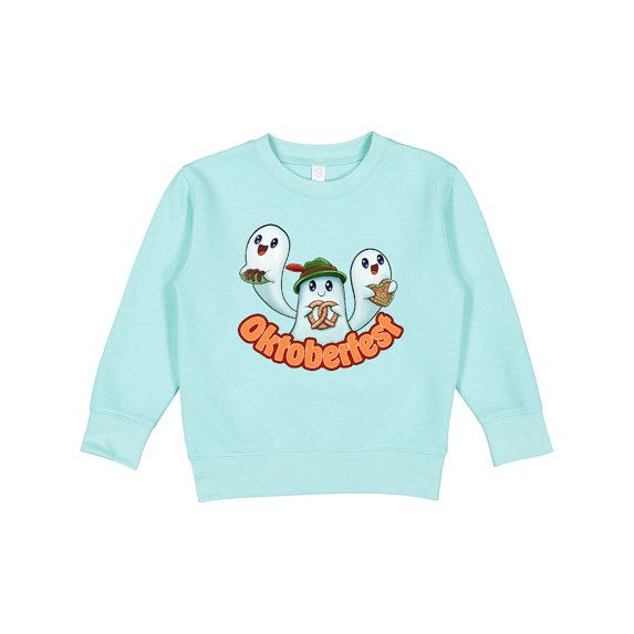 Inktastic Oktoberfest Cute Ghosts Toddler Sweatshirt