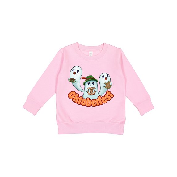 Inktastic Oktoberfest Cute Ghosts Toddler Sweatshirt