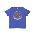 thumbnail image 1 of Inktastic Oktoberfest Fall Festival Pretzel Youth T-Shirt, 1 of 5