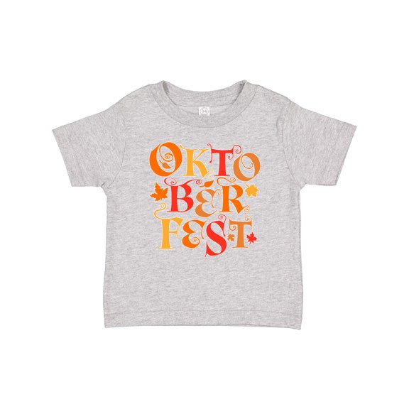 Inktastic Oktoberfest Fall Leaves Boys or Girls Baby T-Shirt