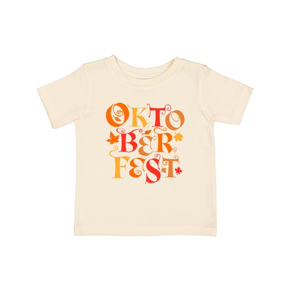 Inktastic Oktoberfest Fall Leaves Boys or Girls Baby T-Shirt