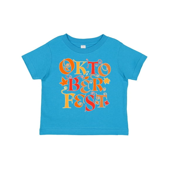Inktastic Oktoberfest Fall Leaves Boys or Girls Toddler T-Shirt