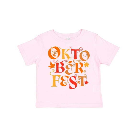 Inktastic Oktoberfest Fall Leaves Boys or Girls Toddler T-Shirt