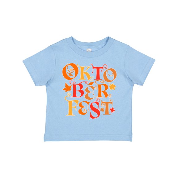 Inktastic Oktoberfest Fall Leaves Boys or Girls Toddler T-Shirt