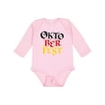 thumbnail image 1 of Inktastic Oktoberfest German Flag Colors Boys or Girls Long Sleeve Baby Bodysuit, 1 of 5