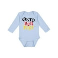 thumbnail image 1 of Inktastic Oktoberfest German Flag Colors Boys or Girls Long Sleeve Baby Bodysuit, 1 of 5