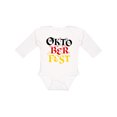 thumbnail image 1 of Inktastic Oktoberfest German Flag Colors Boys or Girls Long Sleeve Baby Bodysuit, 1 of 5