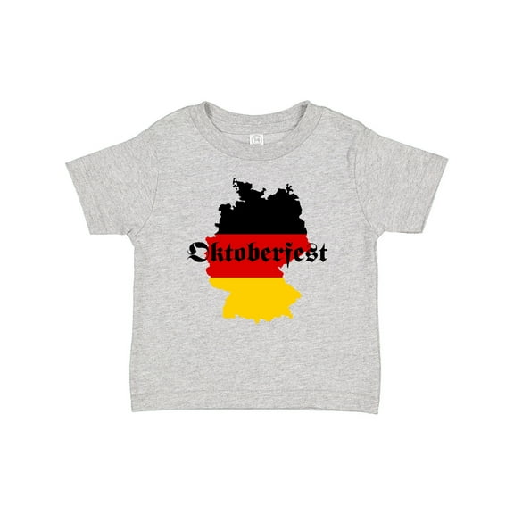 Inktastic Oktoberfest Germany Map Flag Boys or Girls Baby T-Shirt