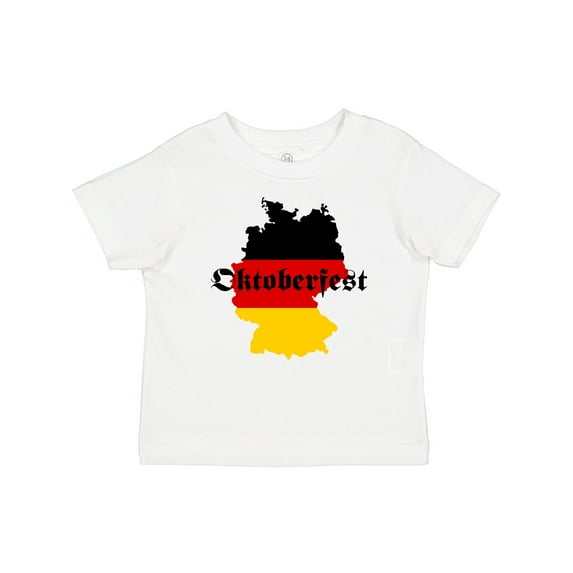Inktastic Oktoberfest Germany Map Flag Boys or Girls Baby T-Shirt