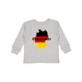 thumbnail image 1 of Inktastic Oktoberfest Germany Map Flag Boys or Girls Long Sleeve Toddler T-Shirt, 1 of 5